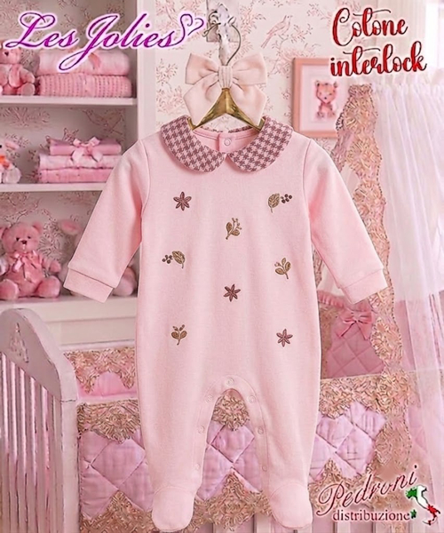 Les Jolies TUTINA INTERLOCK LJ-241.49 ROSA 0/1 MESI