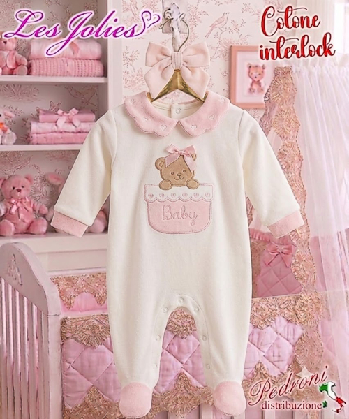 Les Jolies TUTINA INTERLOCK LJ-241.50 P/ROSA 0/1 MESI