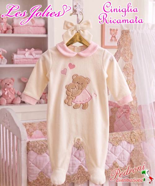Les Jolies TUTINA CINIGLIA LJ244.40 PANNA 0/1 MESI