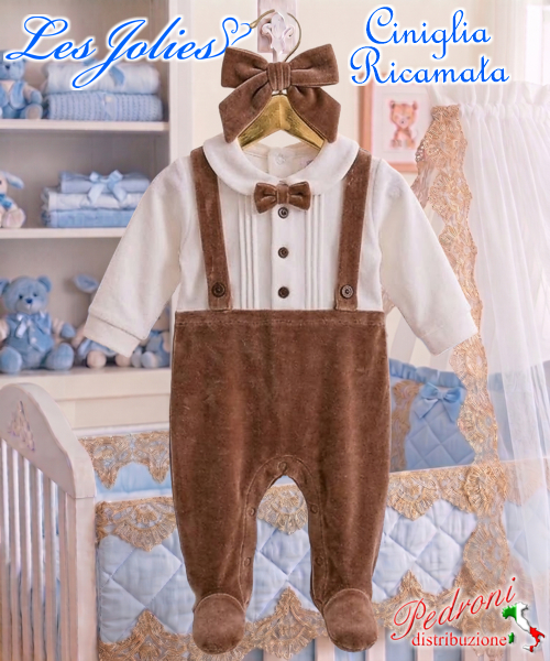 Les Jolies TUTINA CINIGLIA LJ-344.38 NOCCIOLA 0/1 MESI Les Jolies TUTINA CINIGLIA LJ-344.38 NOCCIOLA 0/1 MESI