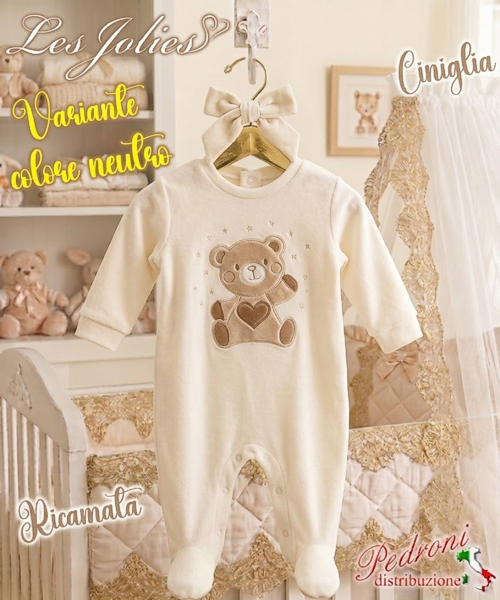 Les Jolies TUTINA CINIGLIA LJ444.22 PANNA 3/6 MESI