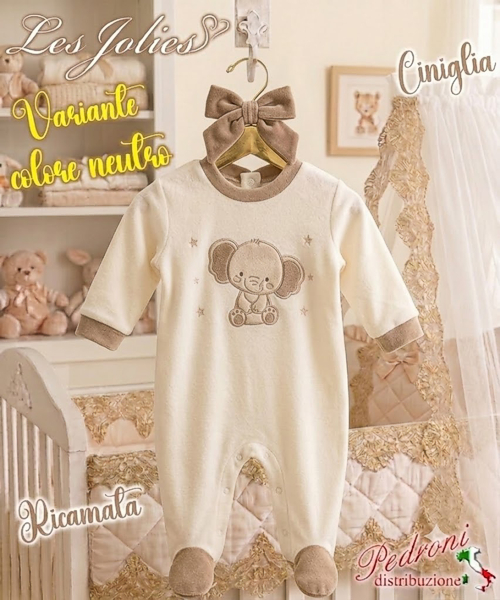 Les Jolies TUTINA CINIGLIA LJ444.23 PANNA 3/6 MESI