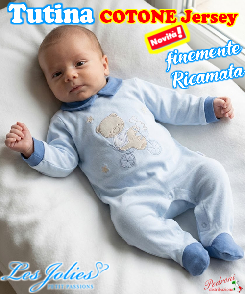 Les Jolies TUTINA COTONE LJ318-12 CIELO 6/9 MESI
