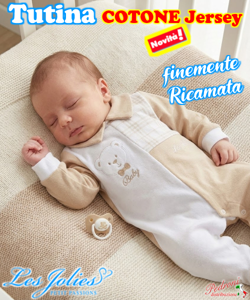 Les Jolies TUTINA COTONE LJ318-57 NOCCIOLA 6/9 MESI