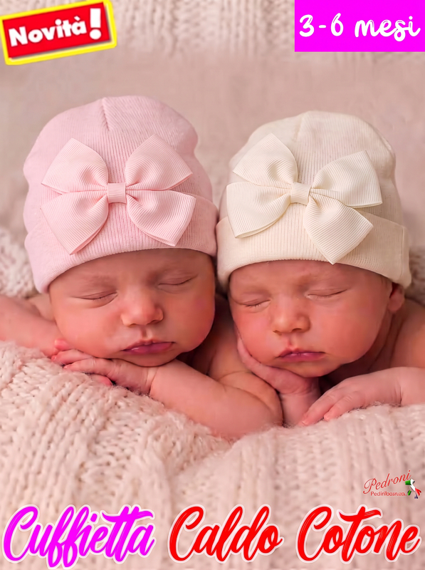 *MAFER* Cuffietta CALDO COTONE WSB9315 Rosa-Latte 3/6 Mesi *MAFER* Cuffietta CALDO COTONE WSB9315 Rosa-Latte 3/6 Mesi