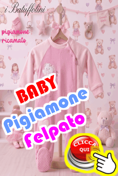 - FELPATO Pigiamone 6-30 Mesi - FELPATO Pigiamone 6-30 Mesi