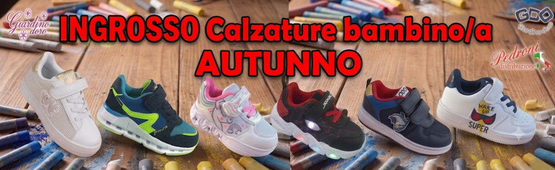 INGROSSO SCARPE BAMBINO ASILO GROSSISTA CALZATUTE BIMBI