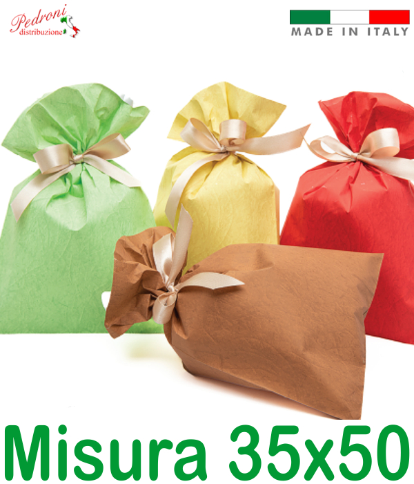BUSTA per CONFEZIONI REGALO art.CARTA DI GELSO Cm.35x50