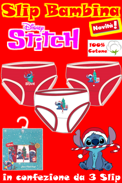 STITCH Slip bambina 100% COTONE art.ST2297 2/8 Anni STITCH Slip bambina 100% COTONE art.ST2297 2/8 Anni