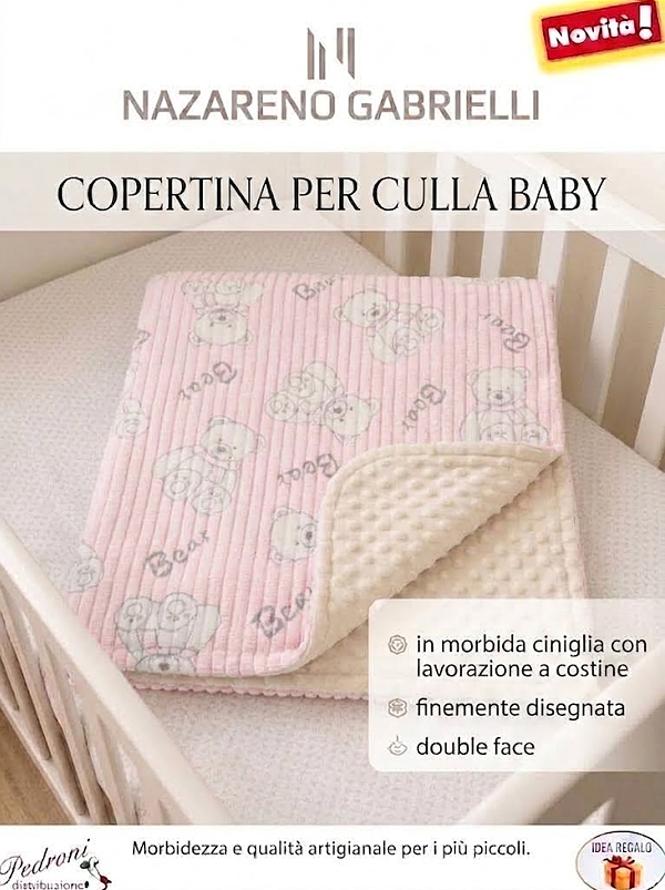 Copertina CULLA "DOUBLE FACE" NG-4728 ROSA