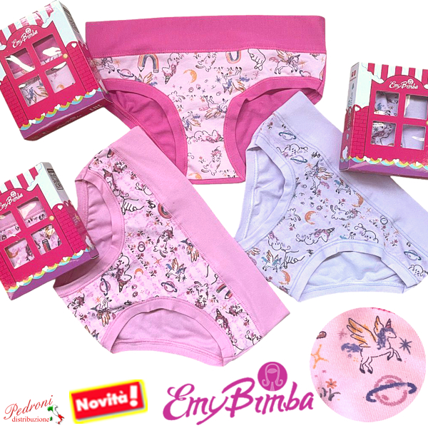 E M Y Slip bambina COTONE Art.B2988 TAGLIA 8 ANNI
