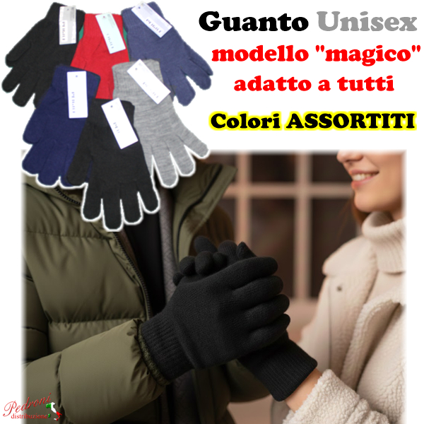 *PRIMO PREZZO* Guanto Ragazzo/a "MAGICO" art.D-53 COLORI ASS. *PRIMO PREZZO* Guanto Ragazzo/a "MAGICO" art.D-53 COLORI ASS.