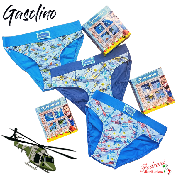 GASOLINO Slip bambino COTONE art.U3783/F TAGLIA 6 ANNI GASOLINO Slip bambino COTONE art.U3783/F TAGLIA 6 ANNI