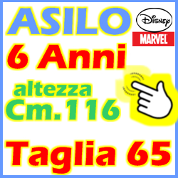 6 ANNI - TAGLIA 65 Cm.116