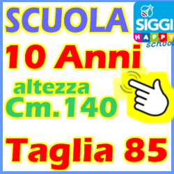 - TAGLIA 85 Cm.140-10 ANNI