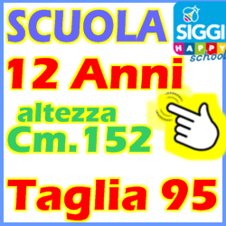 - TAGLIA 95 Cm.152-12 ANNI