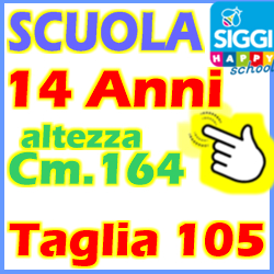- TAGLIA 105 Cm.164-14 ANNI